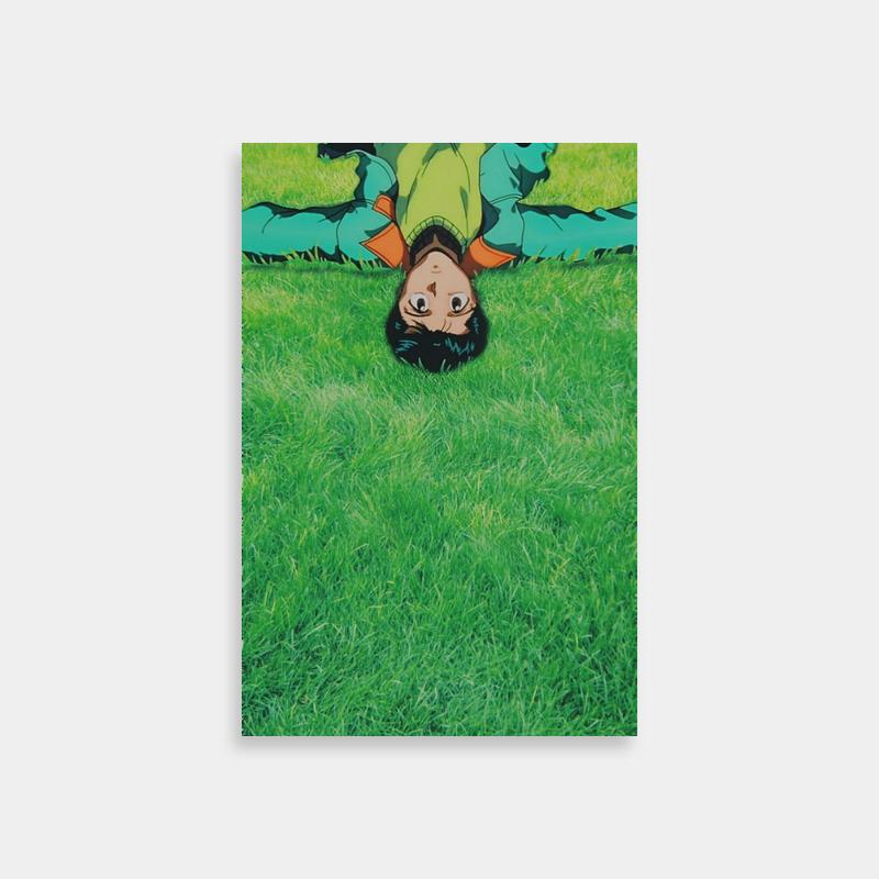Yusuke Urameshi Yu Yu Hakusho Poster - Laying in Grass