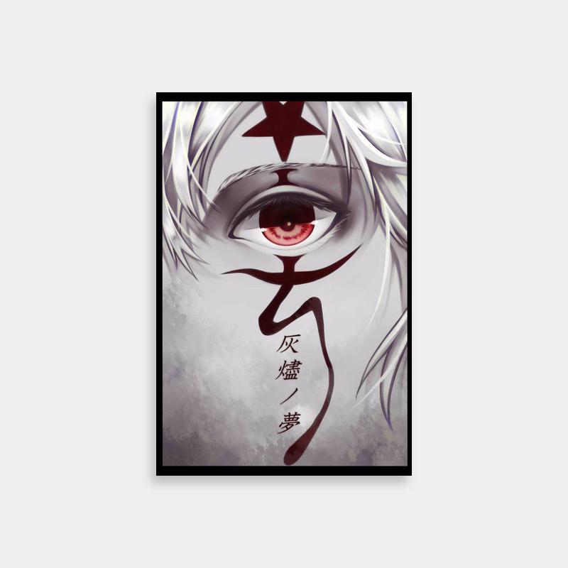 Allen Walker D.Gray-man Poster - White Hair & Red Eyes Art