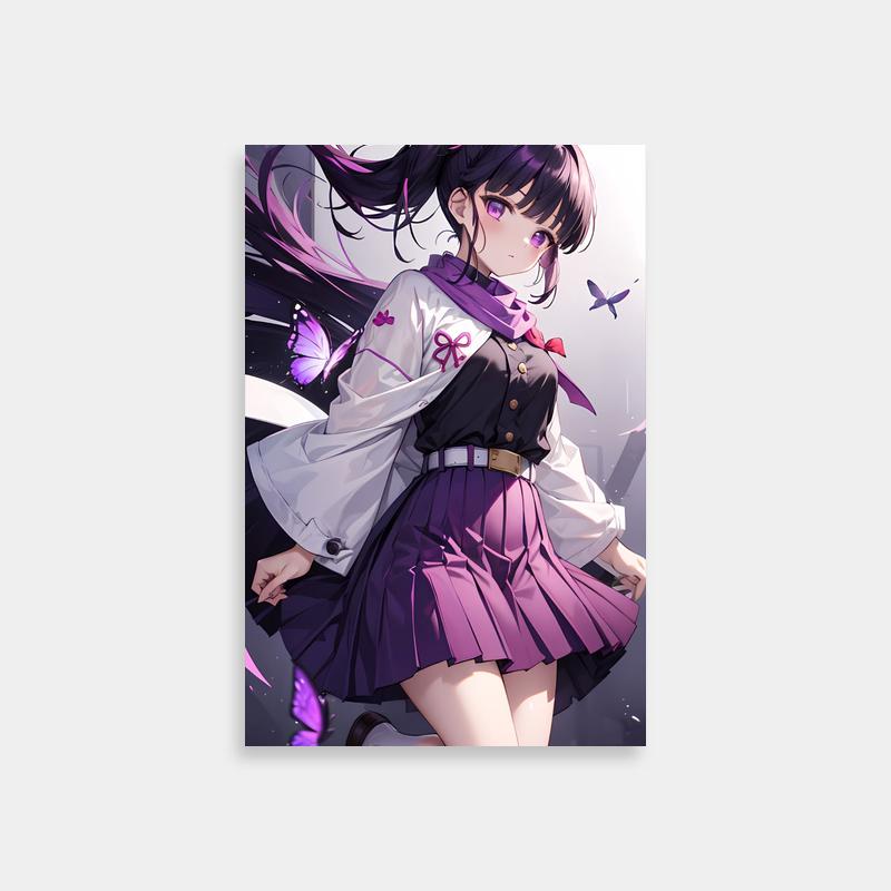 Kanao Tsuyuri Demon Slayer Anime Character Poster