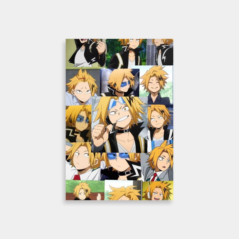 Denki Kaminari My Hero Academia Poses & Expressions Poster
