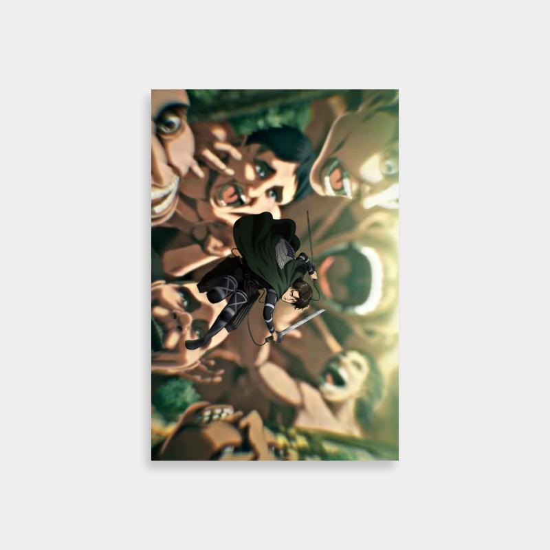 Levi Ackerman Attack on Titan Poster