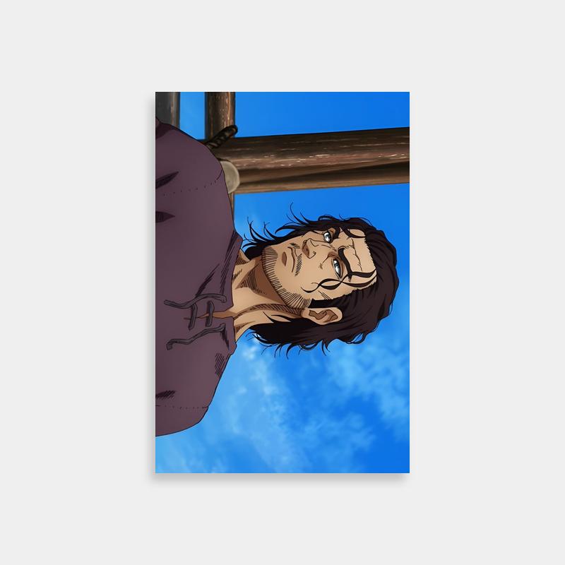 Vinland Saga Snake Poster - Long-Haired Man Looking at the Sky