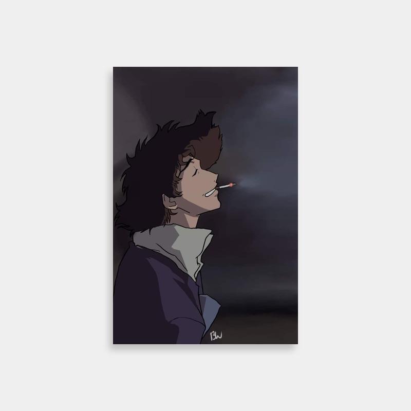 Spike Spiegel Cowboy Bebop Poster - Classic Anime Art
