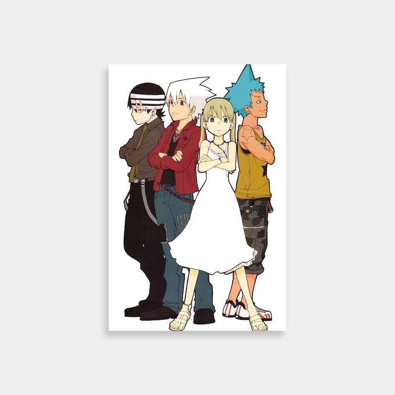 Soul Eater Maka Albarn Group Anime Poster