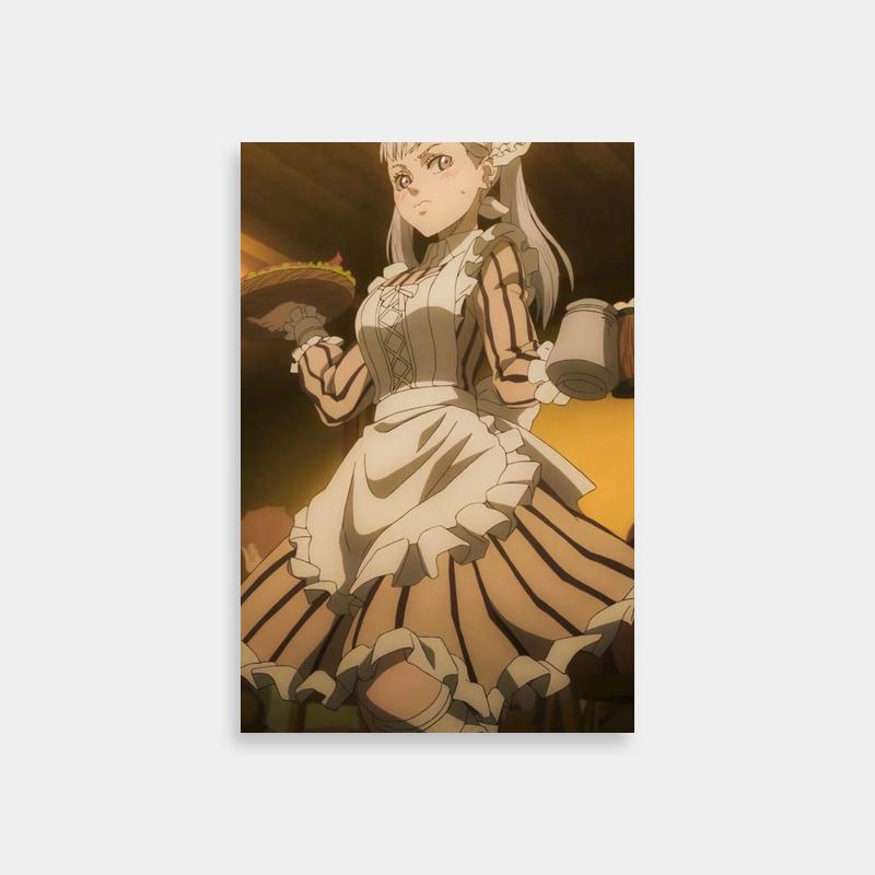 Noelle Silva Vintage Black Clover Poster