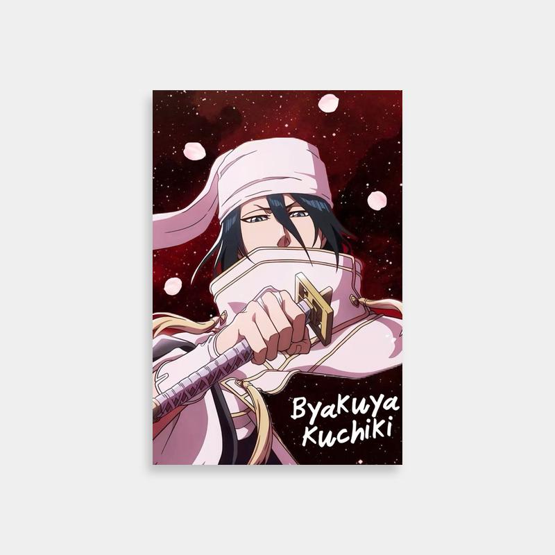 Byakuya Kuchiki Bleach Poster - Anime Wall Art