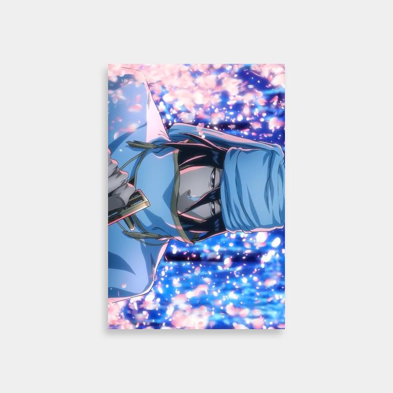 Byakuya Kuchiki Anime Poster - Character by the Water