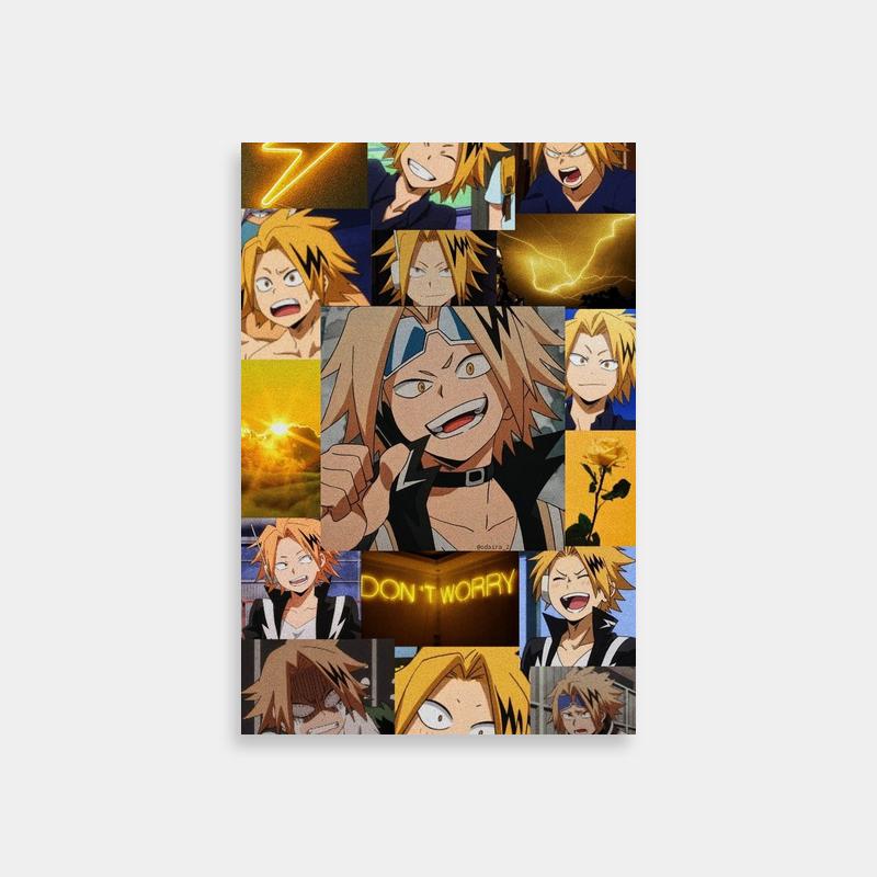 Denki Kaminari My Hero Academia Poster - Naruta and Friends Collection