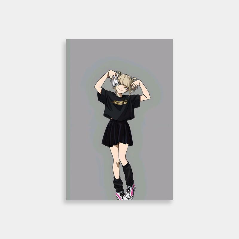 Himiko Toga Anime Poster - My Hero Academia Art
