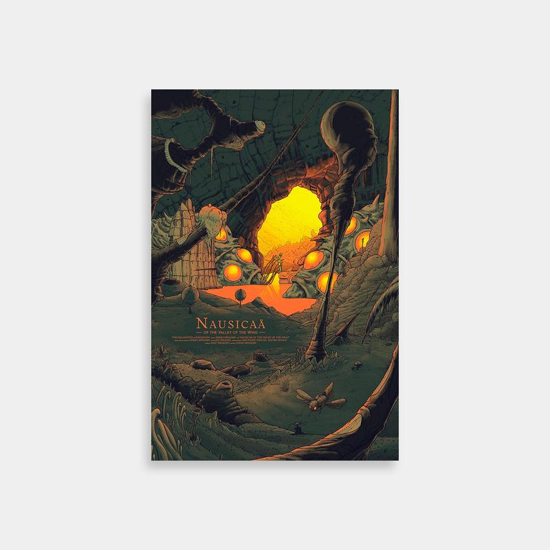 Nausicaa of the Valley of the Wind Sci-Fi Movie Poster