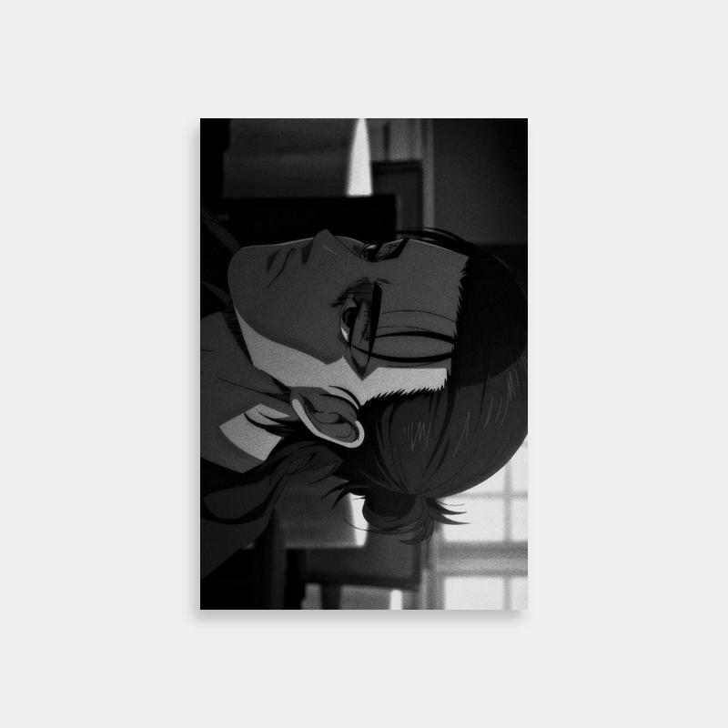 Eren Yeager Thoughtful Attack on Titan Art Print