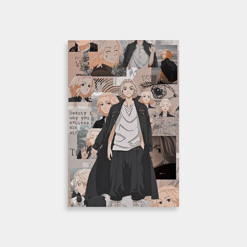 Tokyo Revengers Mikey Anime Poster - Expressive Character Art