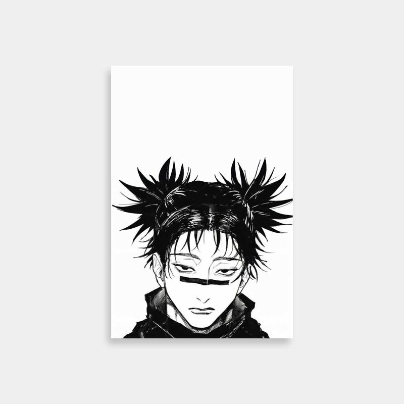 Choso Jujutsu Kaisen Anime Poster - Spiked Hair Character Art