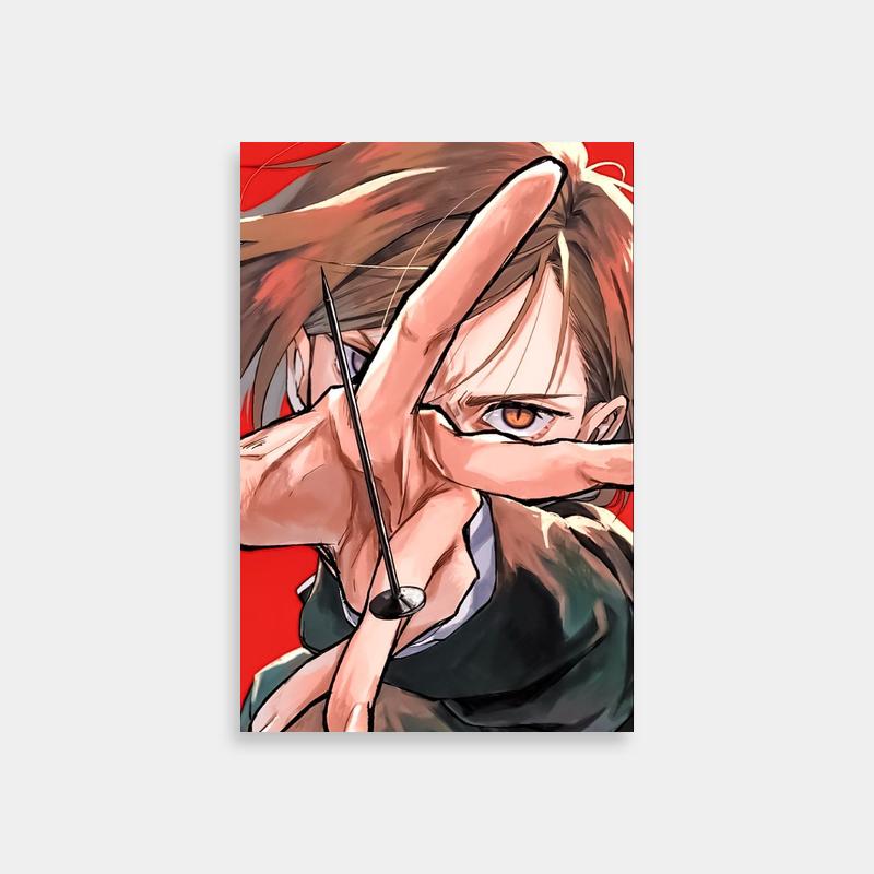 Nobara Kugisaki Jujutsu Kaisen Pointing Anime Poster