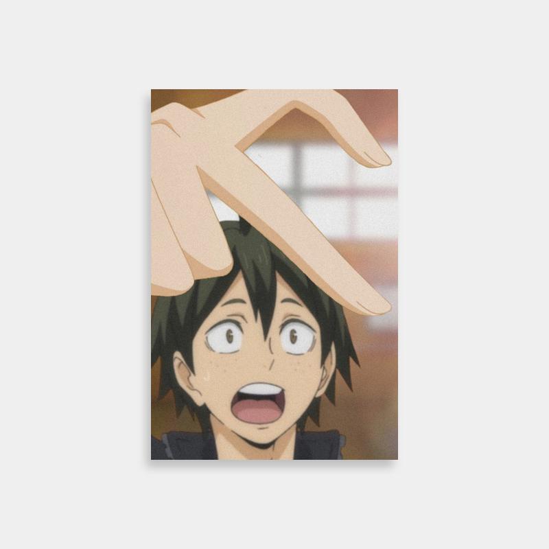 Yamaguchi Tadashi Haikyuu Wall Art - Anime Character Pose