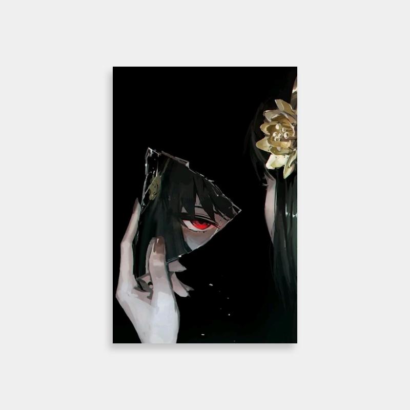 Yor Forger Spy x Family Poster - Intriguing Paper Mask Pose