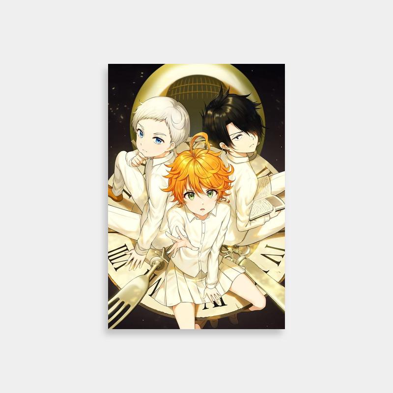 Emma Poster - The Promised Neverland Clock Scene Poster