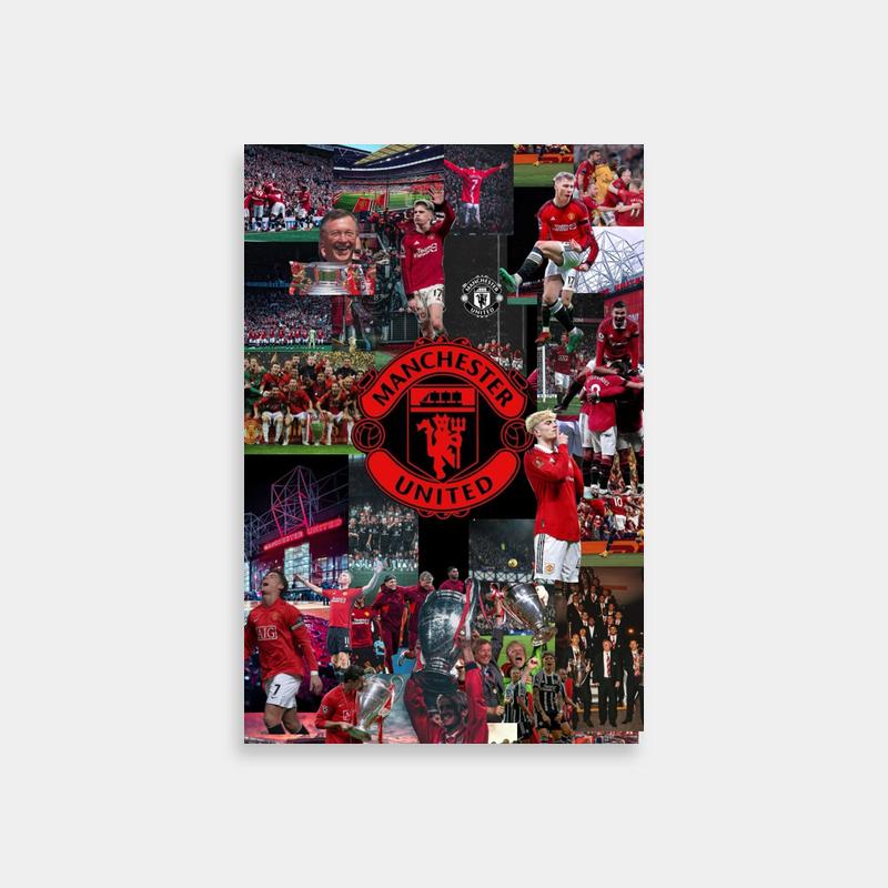 Manchester United Fan Art Poster - Roswaal L Mathers Re:Zero Design