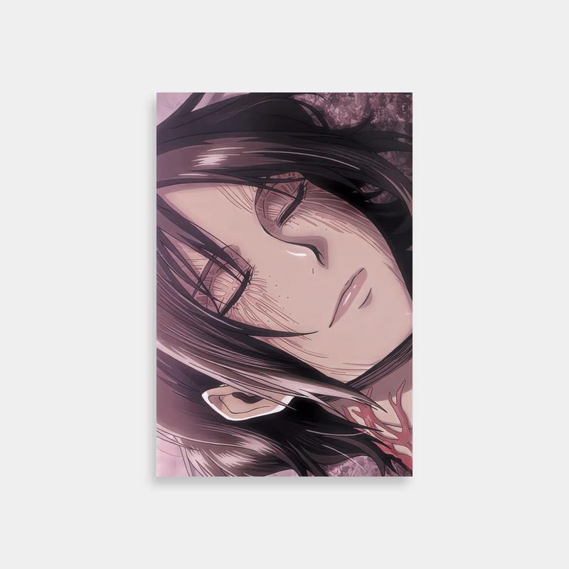 Ymir Attack on Titan Poster - Long-Haired Anime Character