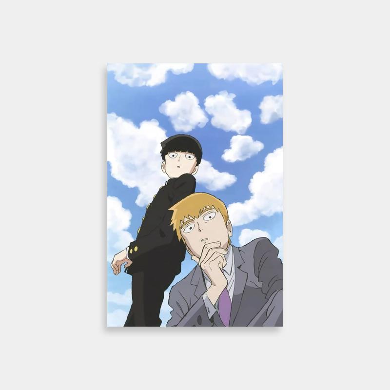 Mob Psycho 100 Character Duo Cloudscape Poster