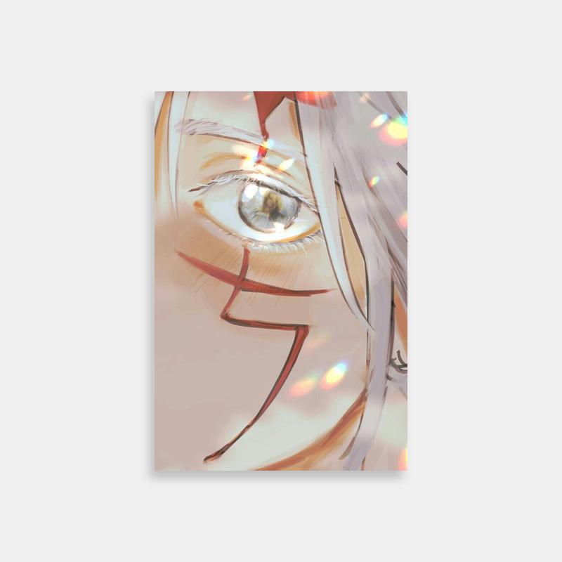 Allen Walker D Gray Man Wall Art - Long White Hair & Blue Eyes