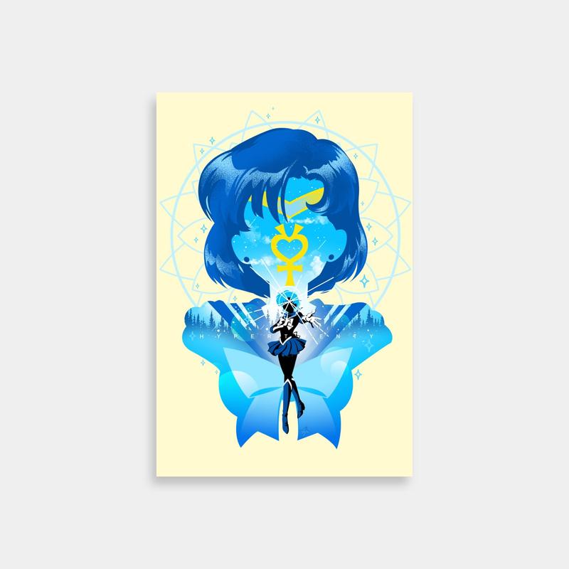 Ami Mizuno Sailor Moon Poster