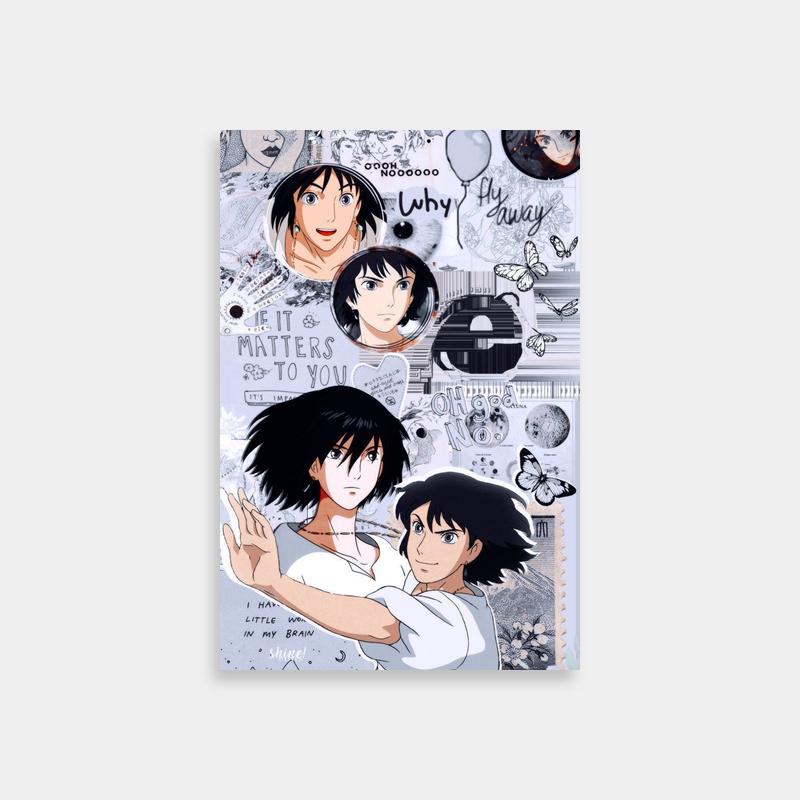 Howl Jenkins Pendragon Anime Duo Poster - Howl's Moving Castle