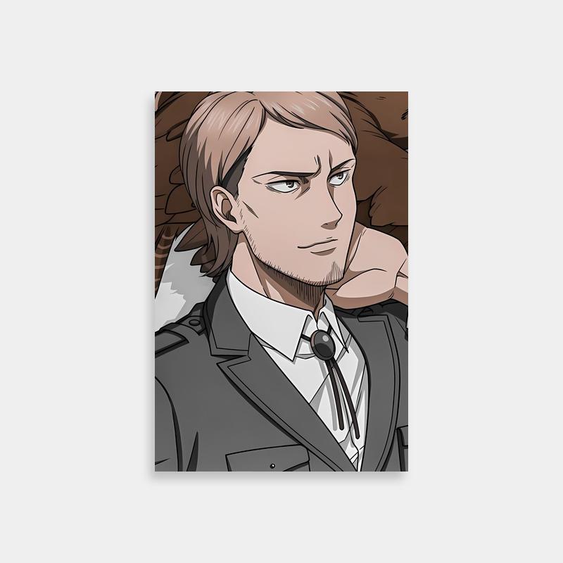 Jean Kirstein Attack on Titan Poster - Stylish Anime Character Art