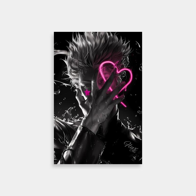 Hisoka Hunter x Hunter Poster - Man with Heart-Shaped Object