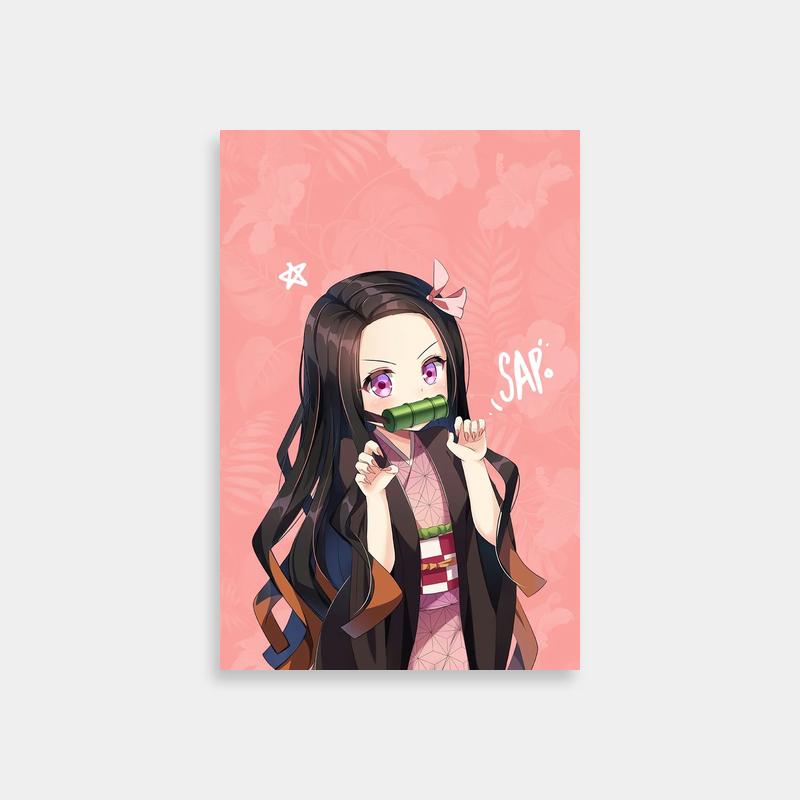 Nezuko Kamado Demon Slayer Character Poster