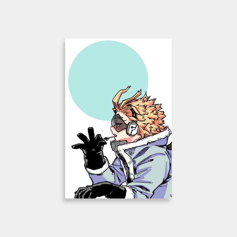 Hawks My Hero Academia Poster - Stylish Anime Character Art