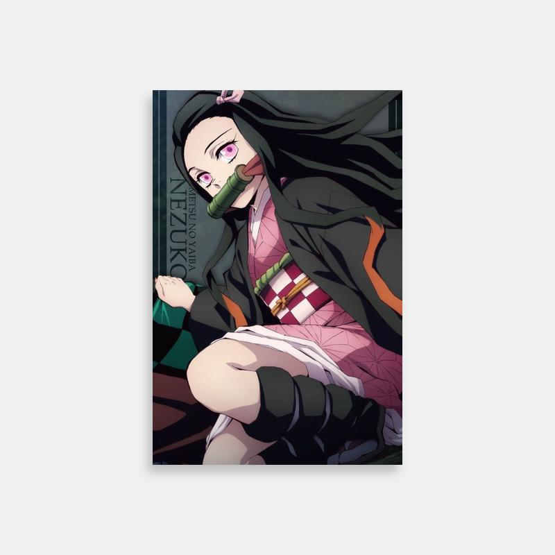 Nezuko Kamado Demon Slayer Poster - Anime Wall Art