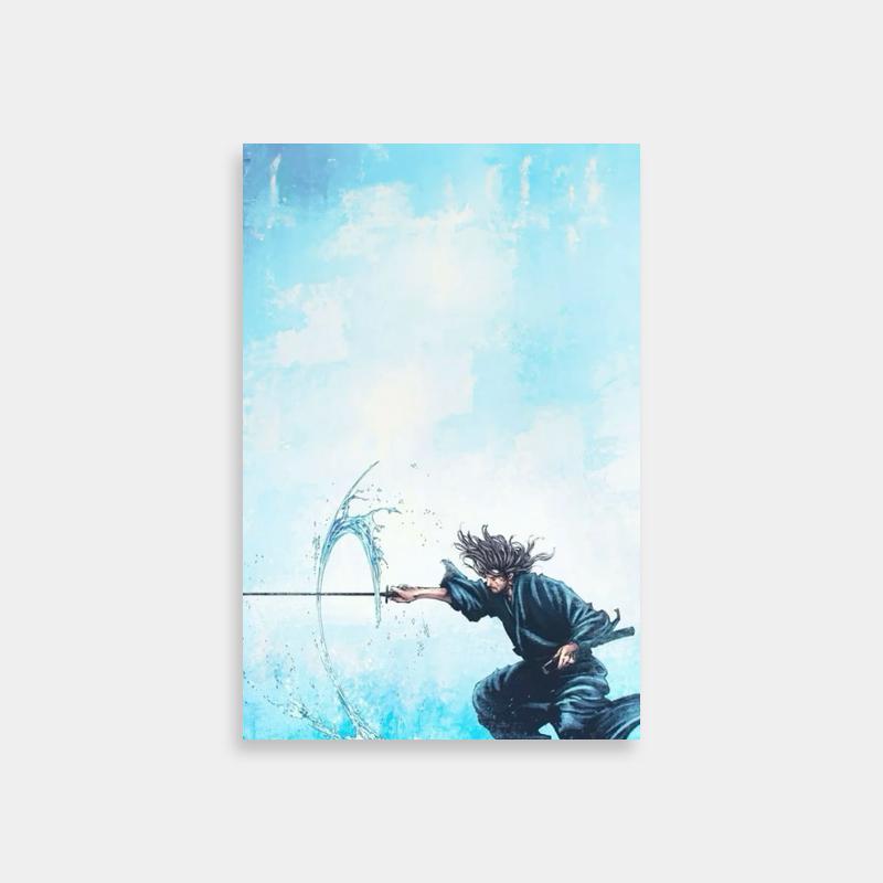 Miyamoto Musashi Vagabond Wall Art - Samurai Poster