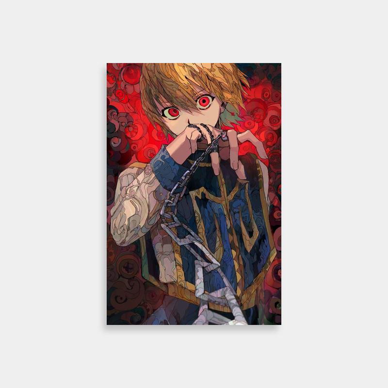 Kurapika Blonde Hair Anime Poster - Hunter x Hunter Wall Art