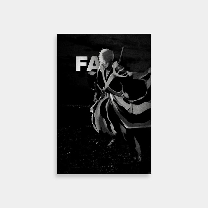 Ichigo Kurosaki Bleach Anime Wall Art
