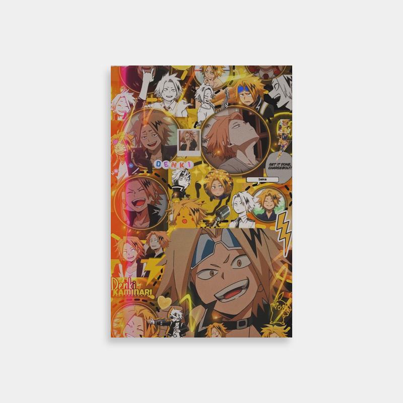 Denki Kaminari My Hero Academia Poster - Anime Avatars Wall Art