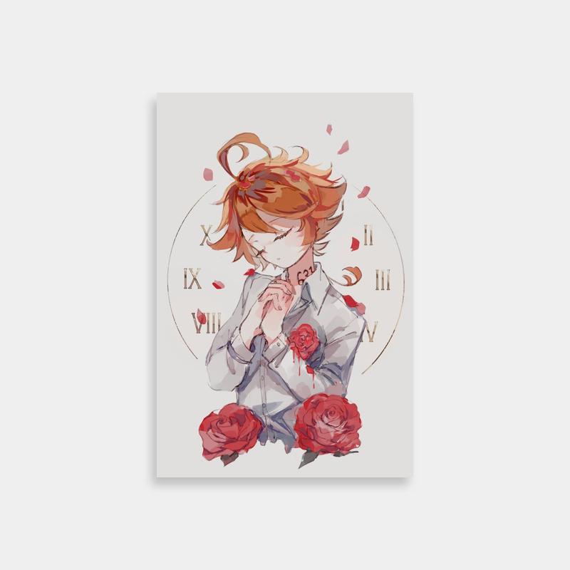Emma Poster - The Promised Neverland Red-Haired Character Art