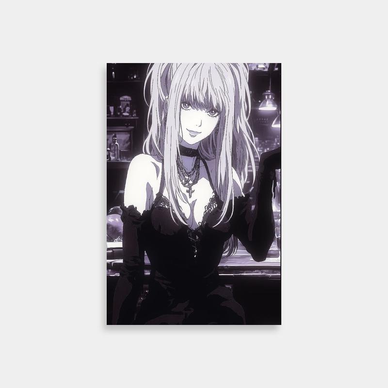 Misa Amane Death Note Wall Art - Blonde Hair Character