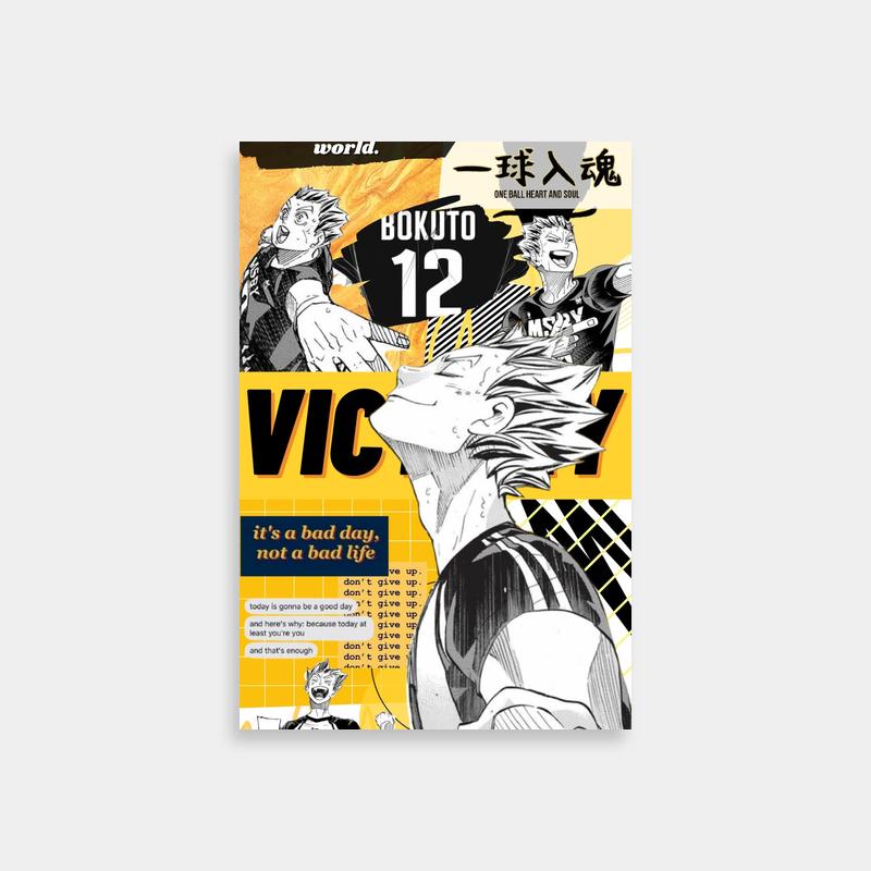 Bokuto Koutarou Event Poster - Haikyuu Collectible