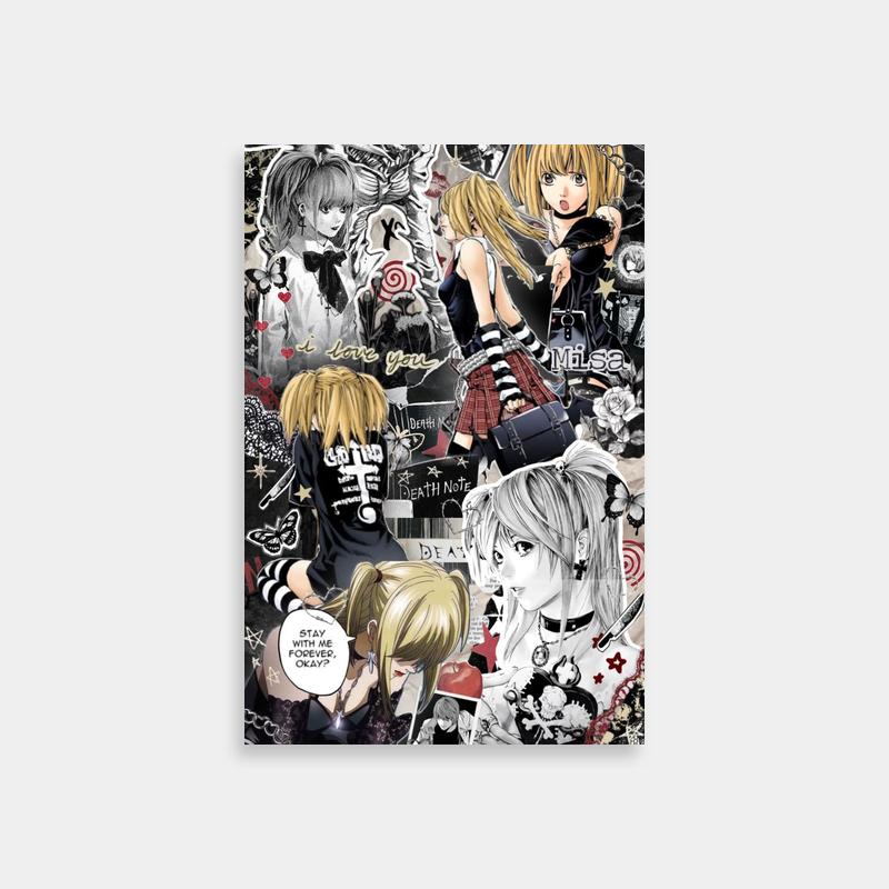 Misa Amane Death Note Art - Unique Anime Character Design