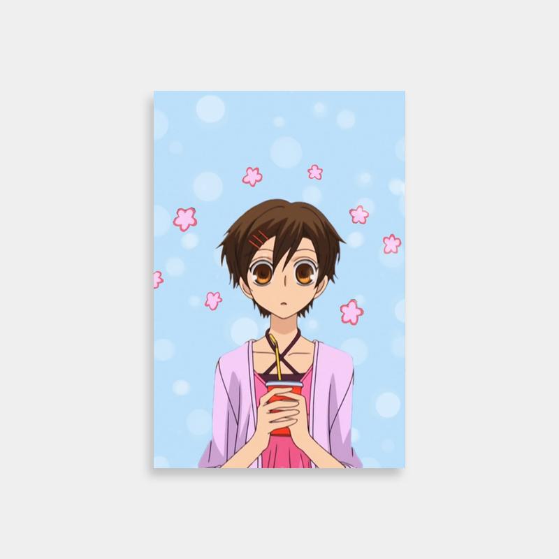 Ouran Host Club Haruhi Fujioka Anime Character Poster - Cell Wall Art