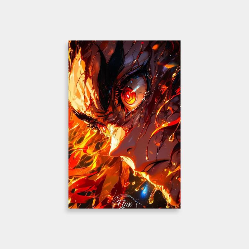 Rengoku Kyojuro Demon Slayer Wall Art