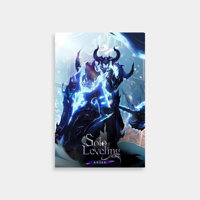 Solo Leveling Iron Poster - Cover Art Poster