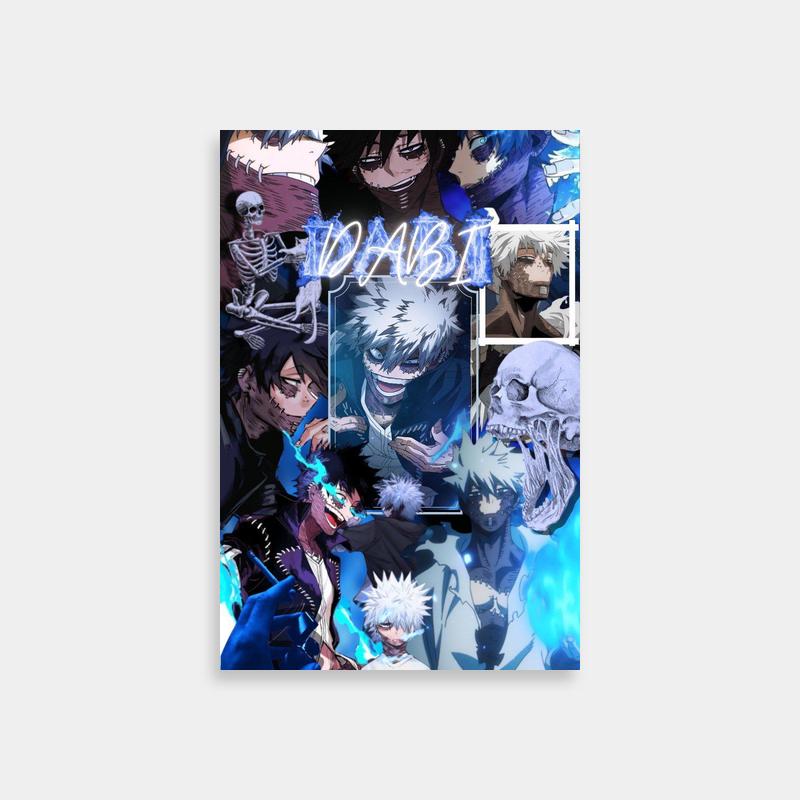 Dabi My Hero Academia Poster - Anime Characters Wall Art