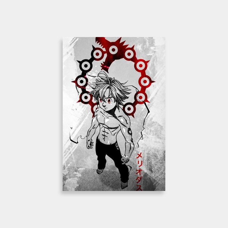 Meliodas Seven Deadly Sins Power Unleashed Poster