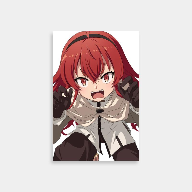 Eris Boreas Greyrat Mushoku Tensei Anime Poster