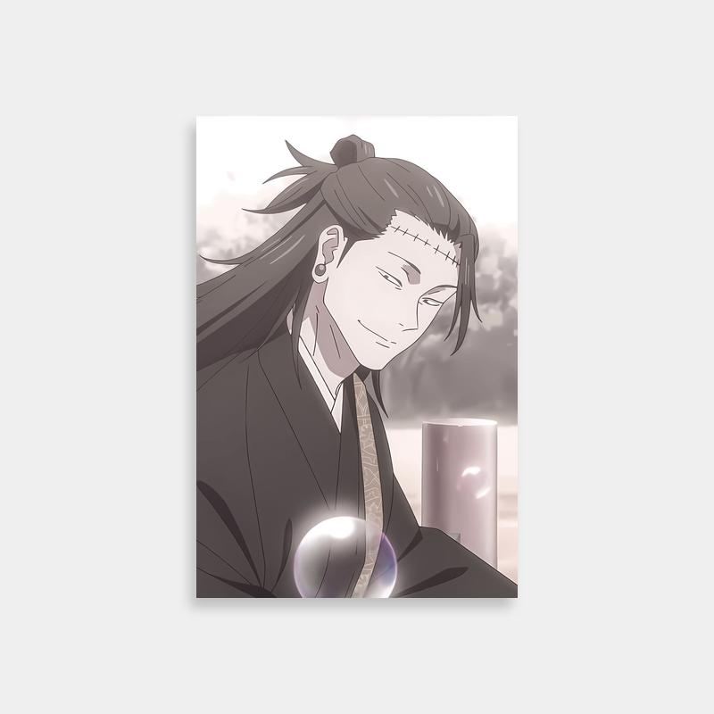 Kenjaku Jujutsu Kaisen Pierced Character Portrait Poster