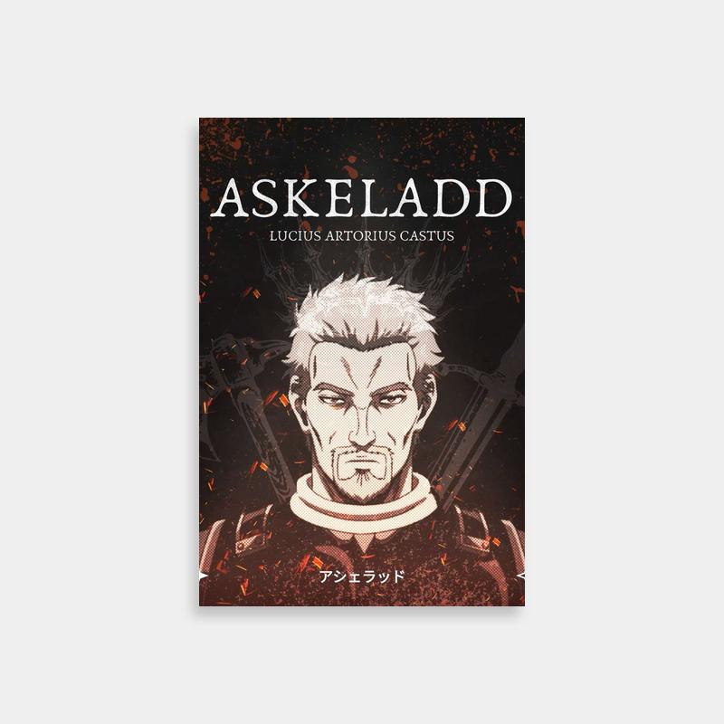Vinland Saga Askeladd Anime Poster