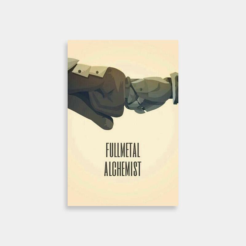 Fullmetal Alchemist Hands Reaching Poster - Alphonse Elric Art