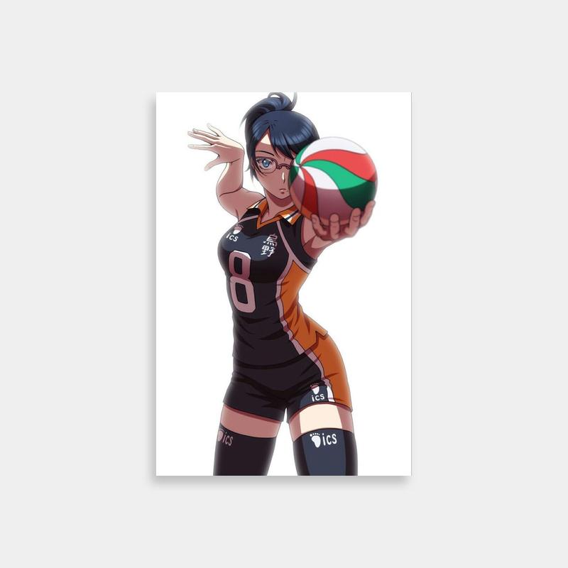 Kiyoko Shimizu Haikyuu Volleyball Poster